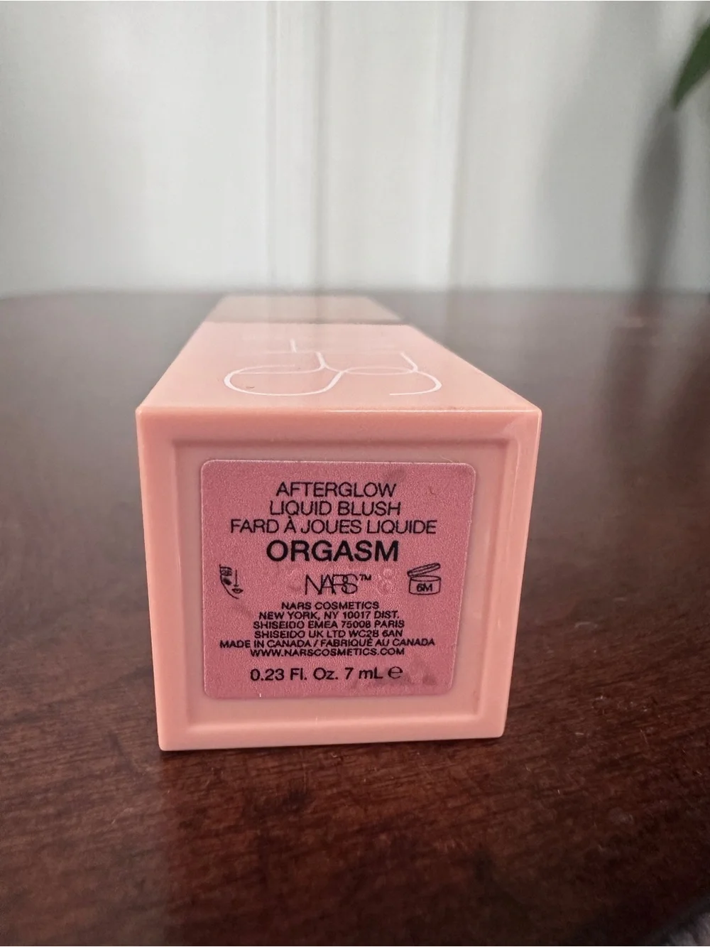 NARS after glow liquid blush-orgasm